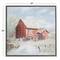 Multi Polystone Modern Farmhouse Framed Wall Art, 28" x 28"